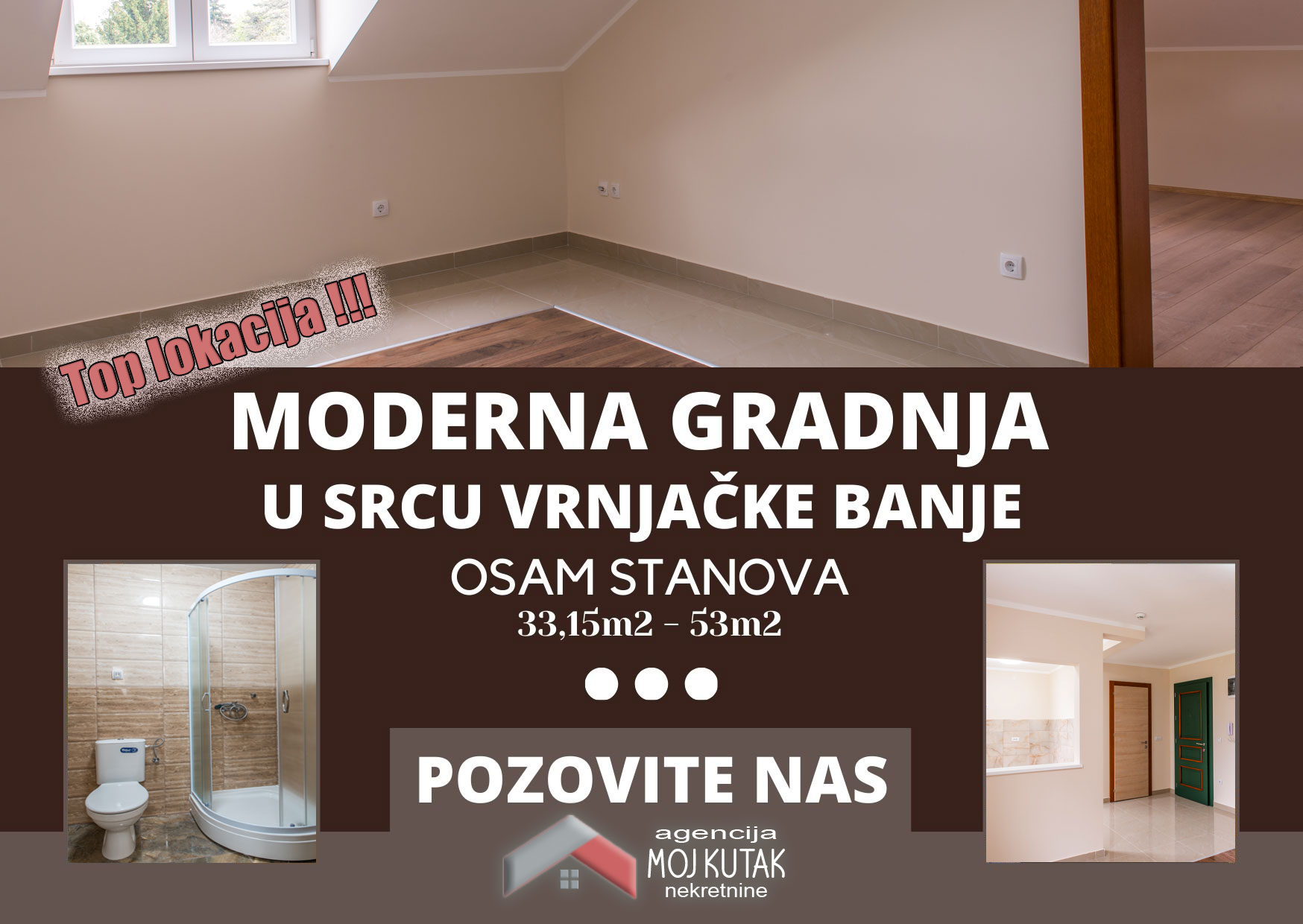 Stanovi na prodaju - Vrnjačka Banja - Agencija MOJ KUTAK